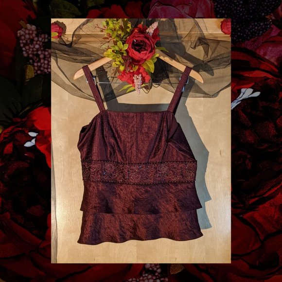 Collection by Dressbarn 2pc Camisole w/Jacket_12 - Picture 3 of 11